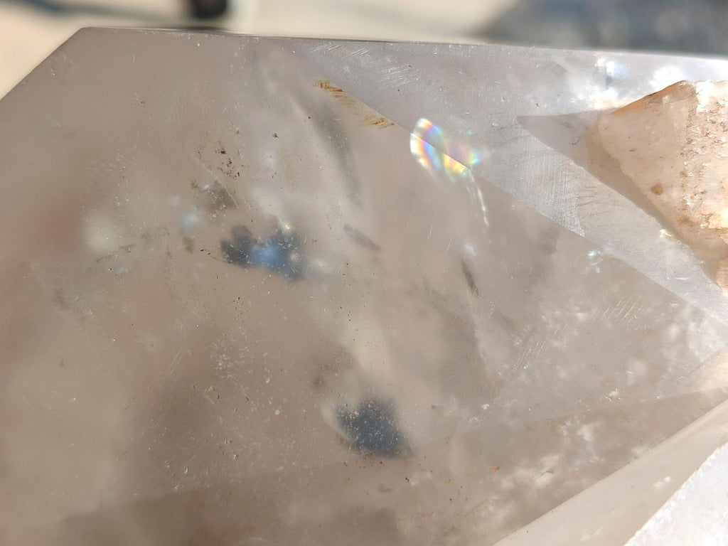 Natural XL Cascading Smokey Angolan Quartz Floater Crystal with Polished Terminations x 1 From Angola - Toprock Gemstones and Minerals 