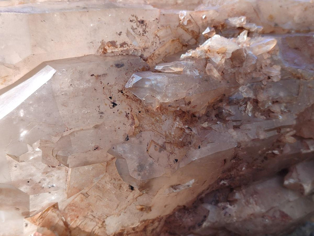 Natural XL Cascading Smokey Angolan Quartz Floater Crystal with Polished Terminations x 1 From Angola - Toprock Gemstones and Minerals 