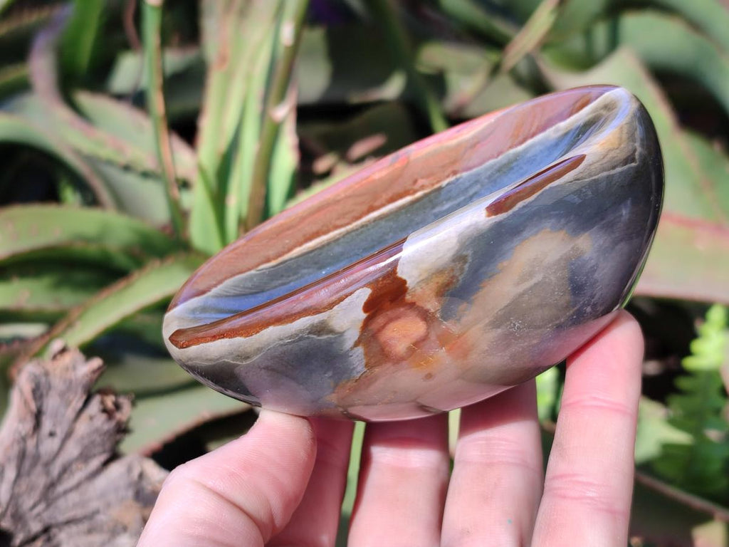 Polished Polychrome Jasper Bowls x 3 From Androka, Madagascar - Toprock Gemstones and Minerals 