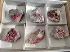 Natural Spherocobaltite Specimens x 6 From Musonoi Mine, Congo - Toprock Gemstones and Minerals 