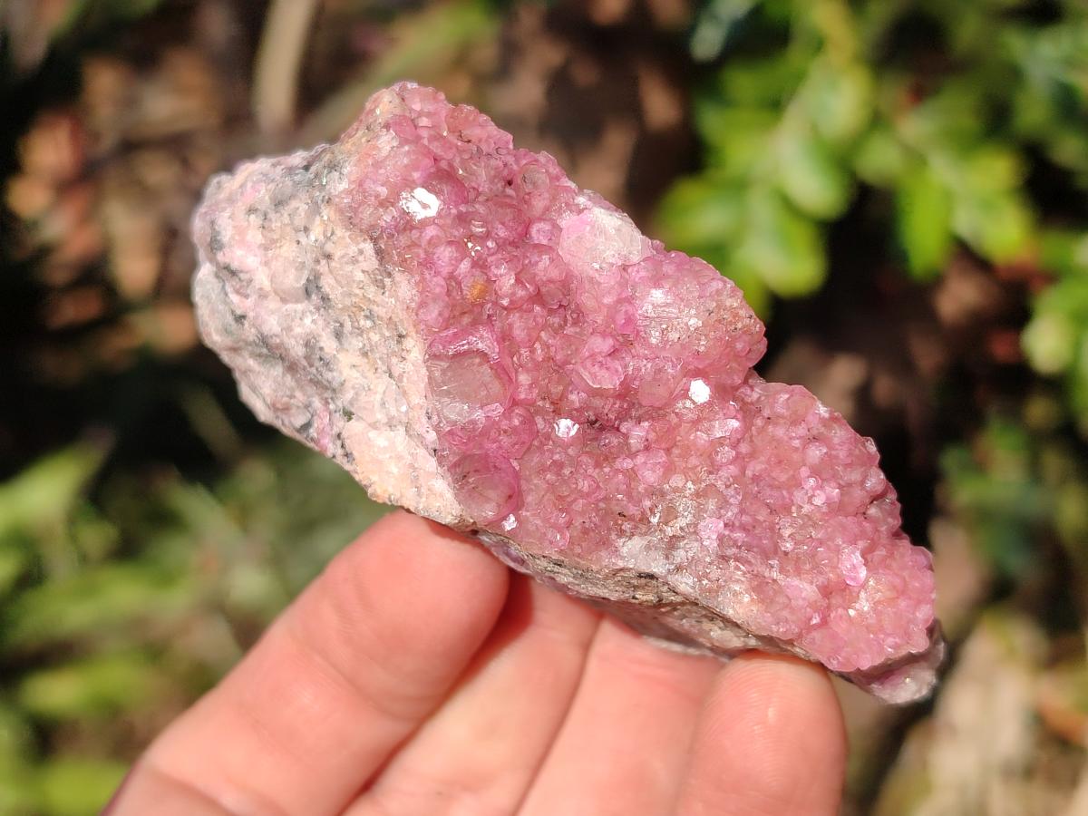 Natural Spherocobaltite Specimens x 6 From Musonoi Mine, Congo - Toprock Gemstones and Minerals 