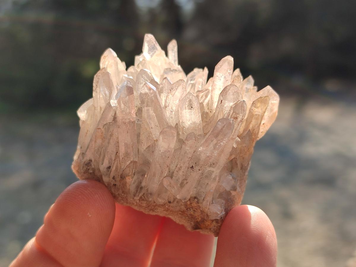 Natural Malagasy Quartz Clusters x 24 From Madagascar - Toprock Gemstones and Minerals 