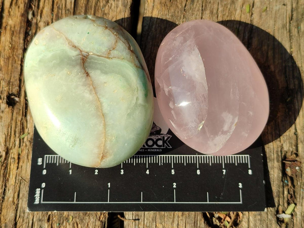 Polished Mixed Multi Mineral Galets x 24 From Southern Africa - Toprock Gemstones and Minerals 