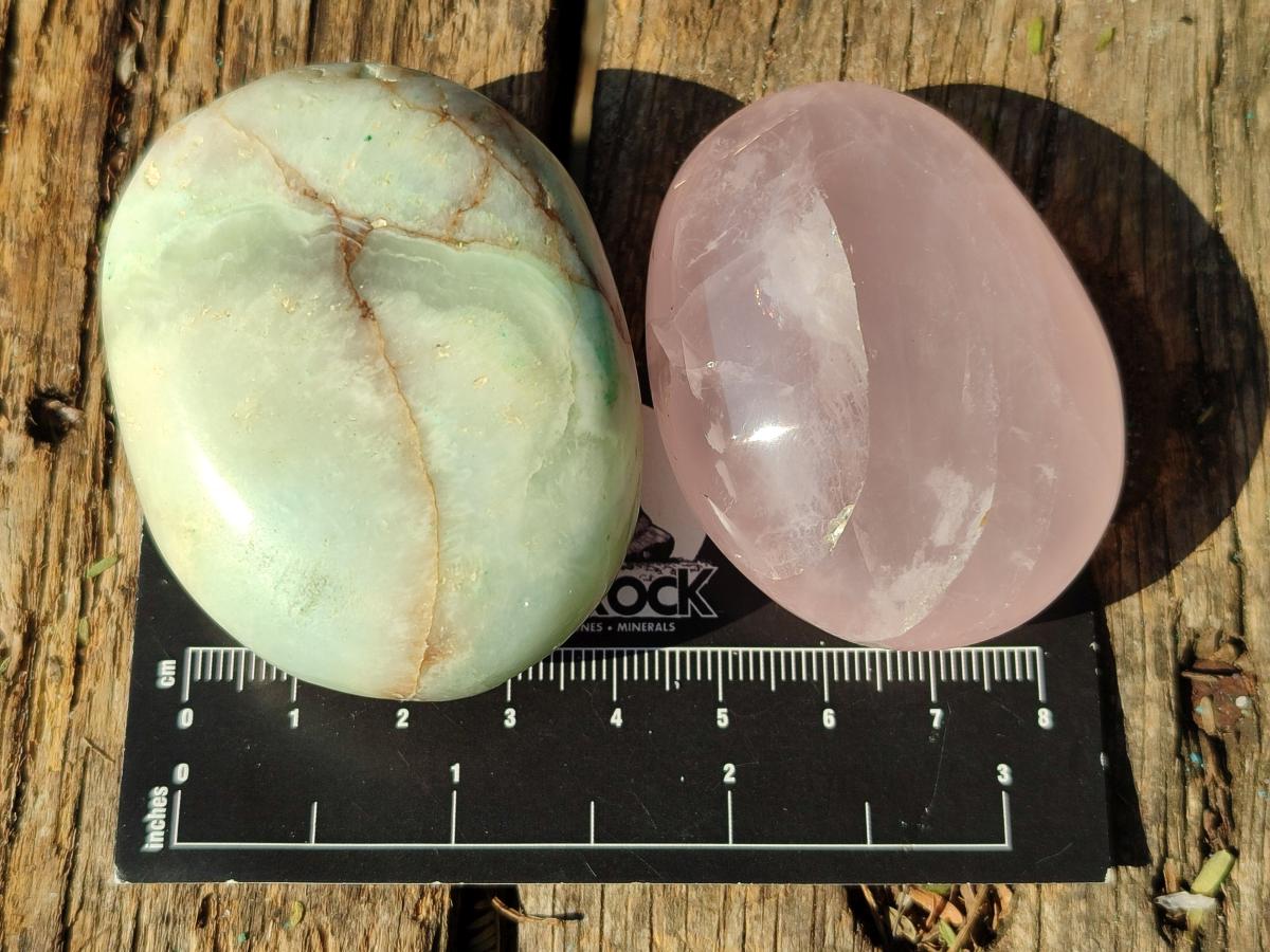 Polished Mixed Multi Mineral Galets x 24 From Southern Africa - Toprock Gemstones and Minerals 