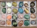 Polished Mixed Multi Mineral Galets x 24 From Southern Africa - Toprock Gemstones and Minerals 