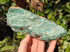 Polished One Side Great Dyke Mtorolite Chrysoprase Plates x 6 From Great Dyke Mountains, Zimbabwe - Toprock Gemstones and Minerals 