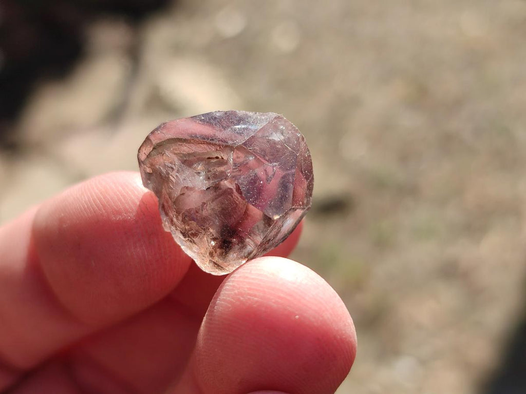 Natural Window Amethyst Crystals x 70 From Chiredzi, Zimbabwe - Toprock Gemstones and Minerals 
