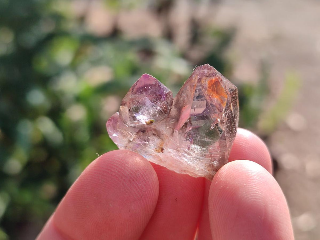 Natural Window Amethyst Crystals x 70 From Chiredzi, Zimbabwe - Toprock Gemstones and Minerals 