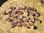 Natural Window Amethyst Crystals x 70 From Chiredzi, Zimbabwe - Toprock Gemstones and Minerals 
