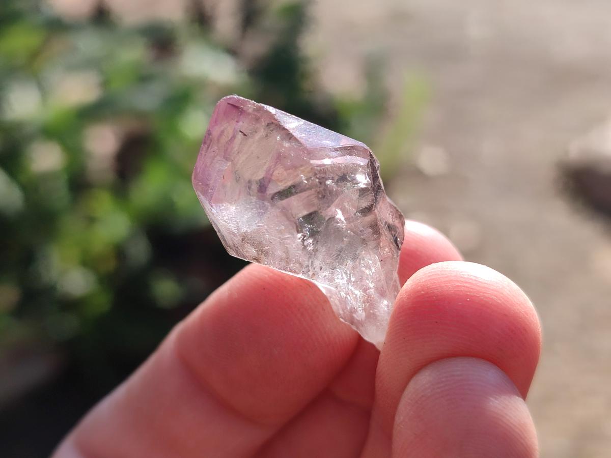Natural Window Amethyst Crystals x 70 From Chiredzi, Zimbabwe - Toprock Gemstones and Minerals 