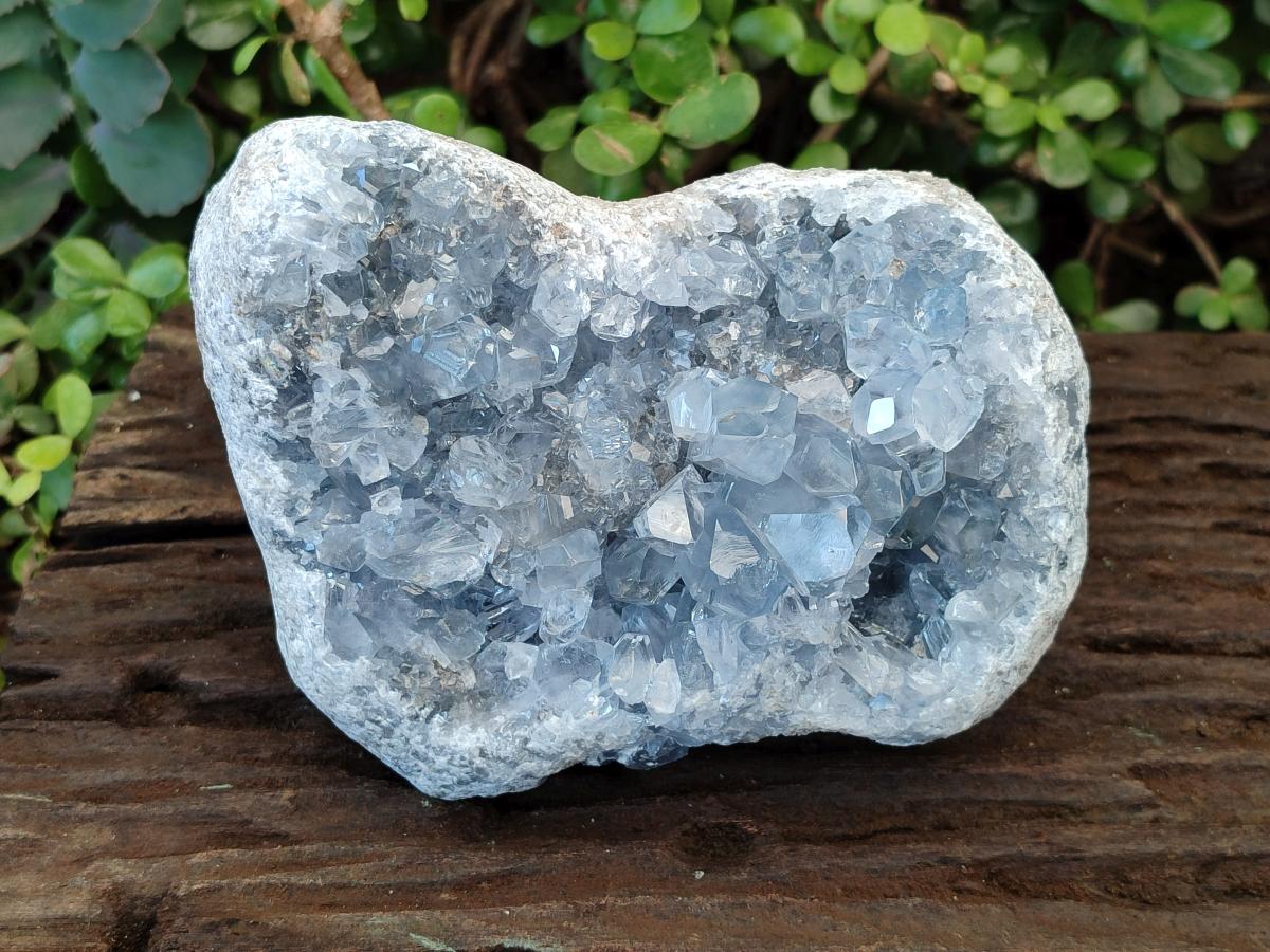 Natural Large Blue Celestite Specimen x 1 From Sakoany, Madagascar - Toprock Gemstones and Minerals 