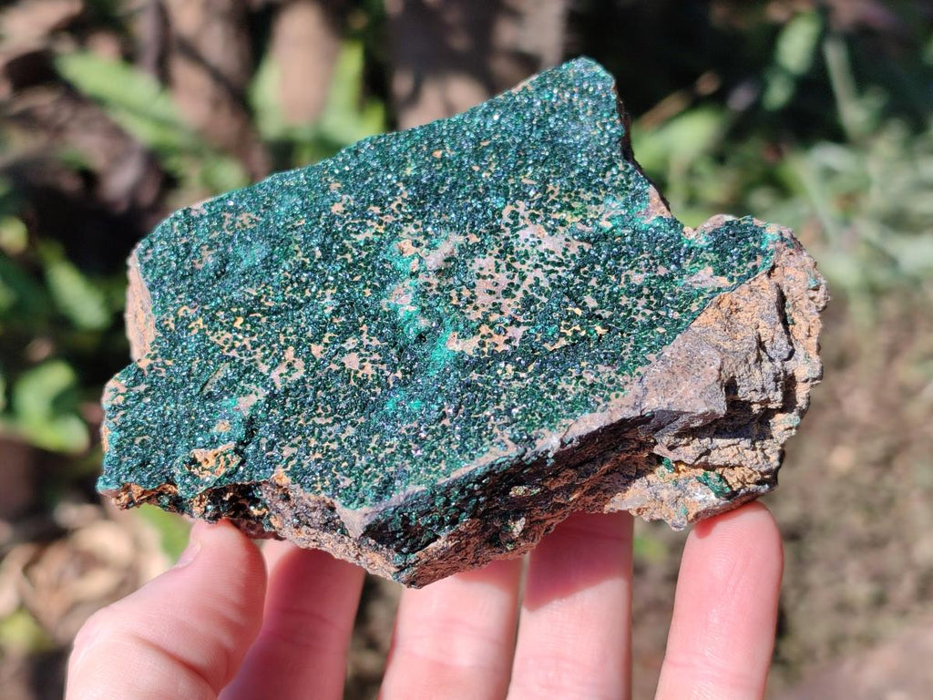 Natural Botryoidal Crystalline Malachite Specimens x 6 From Tenke Fungurume, Congo - Toprock Gemstones and Minerals 