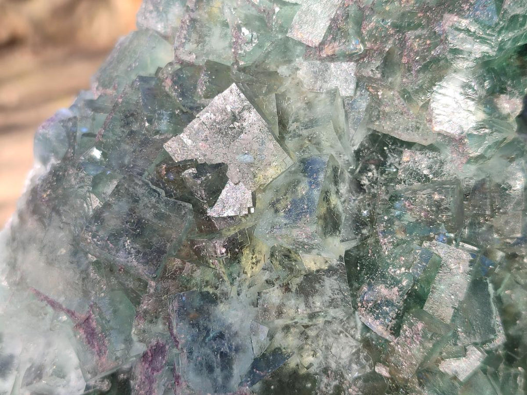 Natural Large Dark Green Okorusu Cubic Fluorite Specimen x 1 From Okorusu Mine, Namibia - Toprock Gemstones and Minerals 
