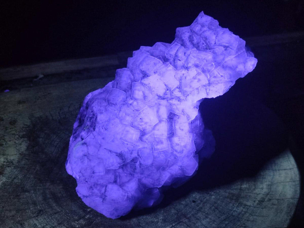 Natural Large Dark Green Okorusu Cubic Fluorite Specimen x 1 From Okorusu Mine, Namibia - Toprock Gemstones and Minerals 