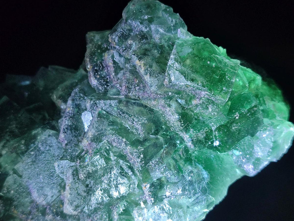 Natural Large Dark Green Okorusu Cubic Fluorite Specimen x 1 From Okorusu Mine, Namibia - Toprock Gemstones and Minerals 