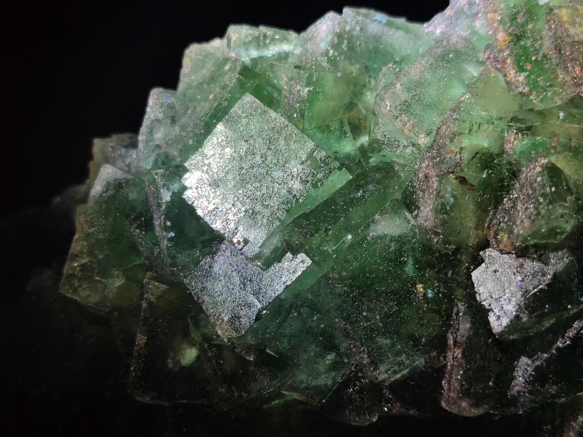 Natural Large Dark Green Okorusu Cubic Fluorite Specimen x 1 From Okorusu Mine, Namibia - Toprock Gemstones and Minerals 