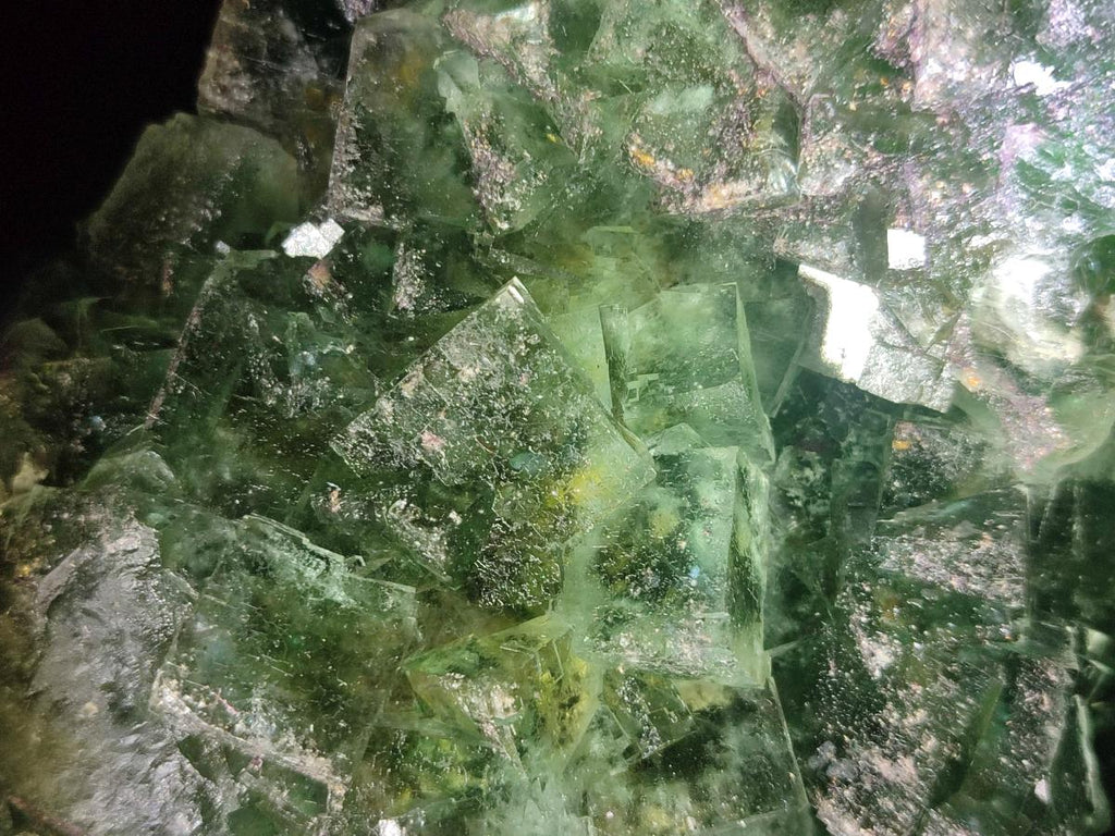 Natural Large Dark Green Okorusu Cubic Fluorite Specimen x 1 From Okorusu Mine, Namibia - Toprock Gemstones and Minerals 