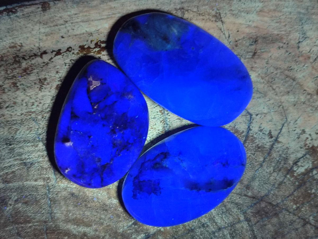 Polished Watermelon Fluorite Palm Stones x 14 From Uis, Namibia - Toprock Gemstones and Minerals 