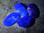 Polished Watermelon Fluorite Palm Stones x 14 From Uis, Namibia - Toprock Gemstones and Minerals 