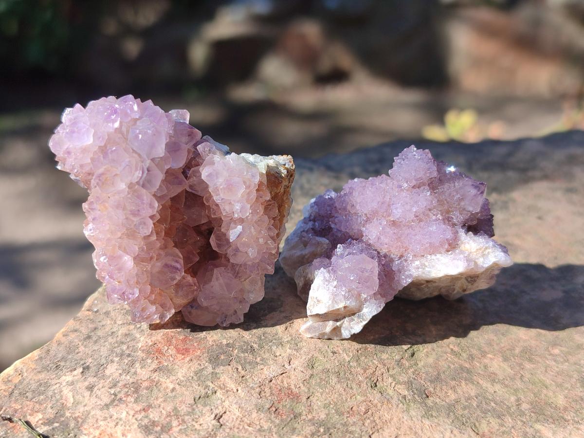 Natural Spirit Amethyst Crystals and Clusters x 76 From Boekenhouthoek, South Africa - Toprock Gemstones and Minerals 