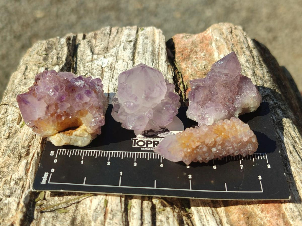 Natural Spirit Amethyst Crystals and Clusters x 76 From Boekenhouthoek, South Africa - Toprock Gemstones and Minerals 