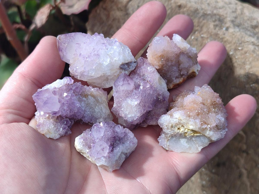 Natural Spirit Amethyst Crystals and Clusters x 76 From Boekenhouthoek, South Africa - Toprock Gemstones and Minerals 