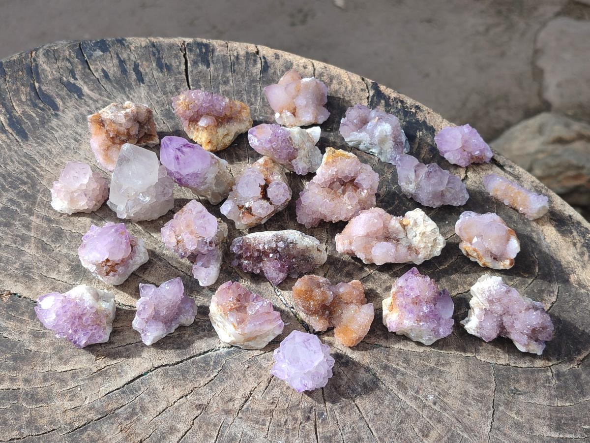 Natural Spirit Amethyst Crystals and Clusters x 76 From Boekenhouthoek, South Africa - Toprock Gemstones and Minerals 