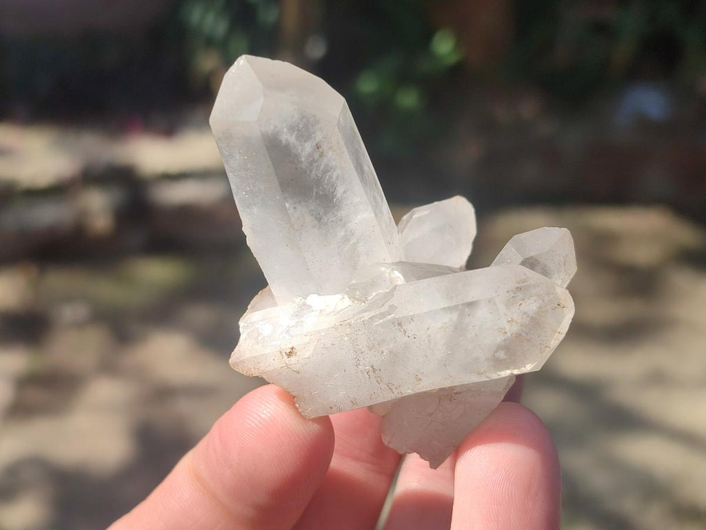 Natural Malagasy Clear Quartz Clusters x 15 From Madagascar - Toprock Gemstones and Minerals 