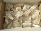 Natural Malagasy Clear Quartz Clusters x 15 From Madagascar - Toprock Gemstones and Minerals 