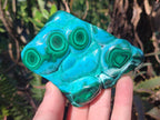 Polished Malacolla Free Forms x 3 From Kulukuluku, Congo - Toprock Gemstones and Minerals 