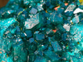 Natural Cabinet Size Dioptase on Dolomite Specimens with Associated Minerals x 2 From Likasi, Congo - Toprock Gemstones and Minerals 