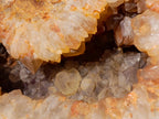 Polished and Natural Agate with Crystalline Geode Centres x 2 From Maintirano, Madagascar - Toprock Gemstones and Minerals 