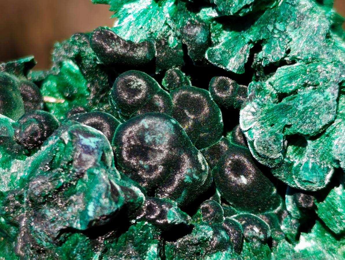 Natural Silky Malachite Specimens x 6 From Kasompe, Congo - Toprock Gemstones and Minerals 