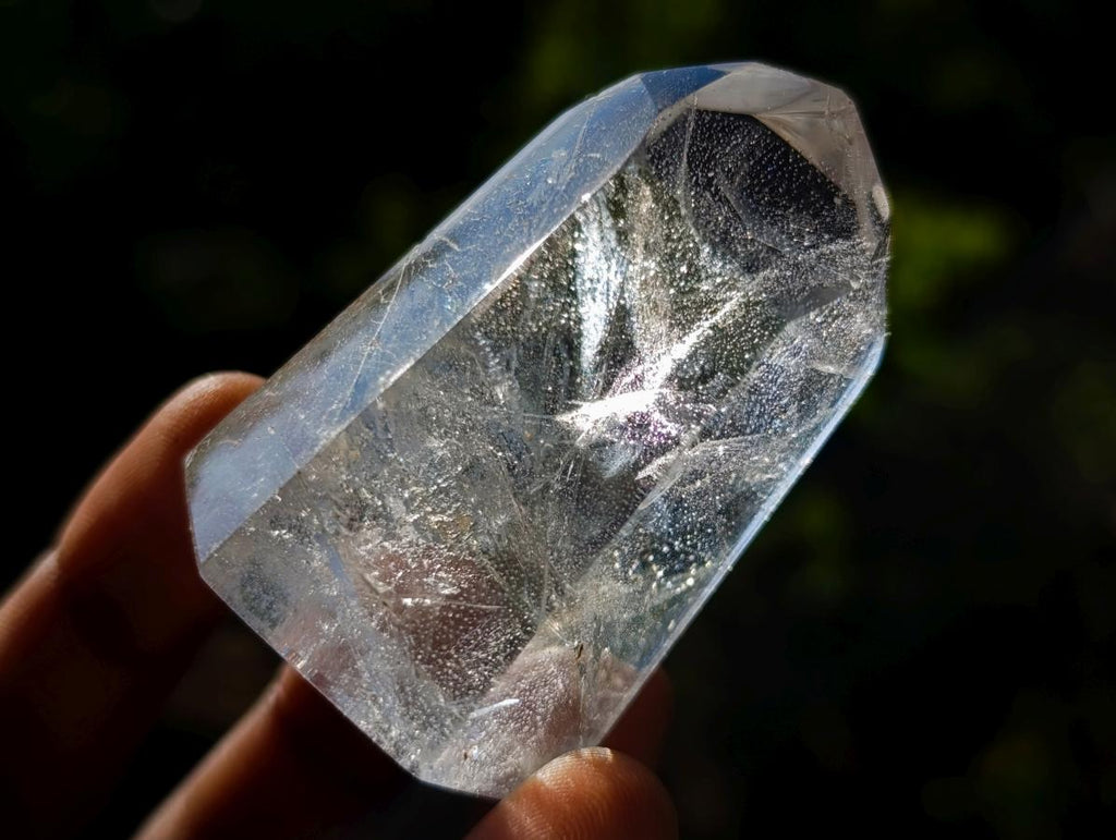Polished Clear and Smokey Quartz Crystals x 12 From Madagascar - Toprock Gemstones and Minerals 
