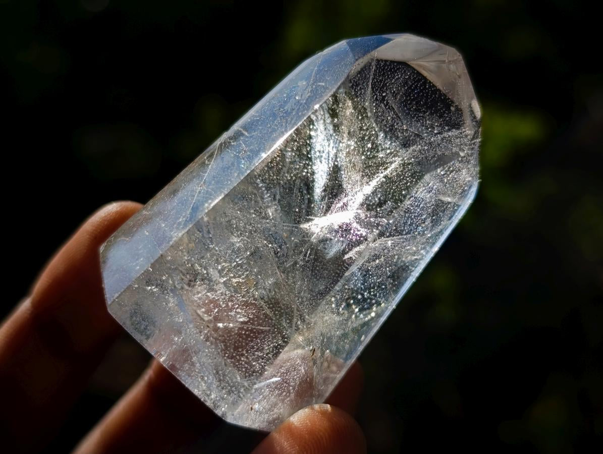 Polished Clear and Smokey Quartz Crystals x 12 From Madagascar - Toprock Gemstones and Minerals 