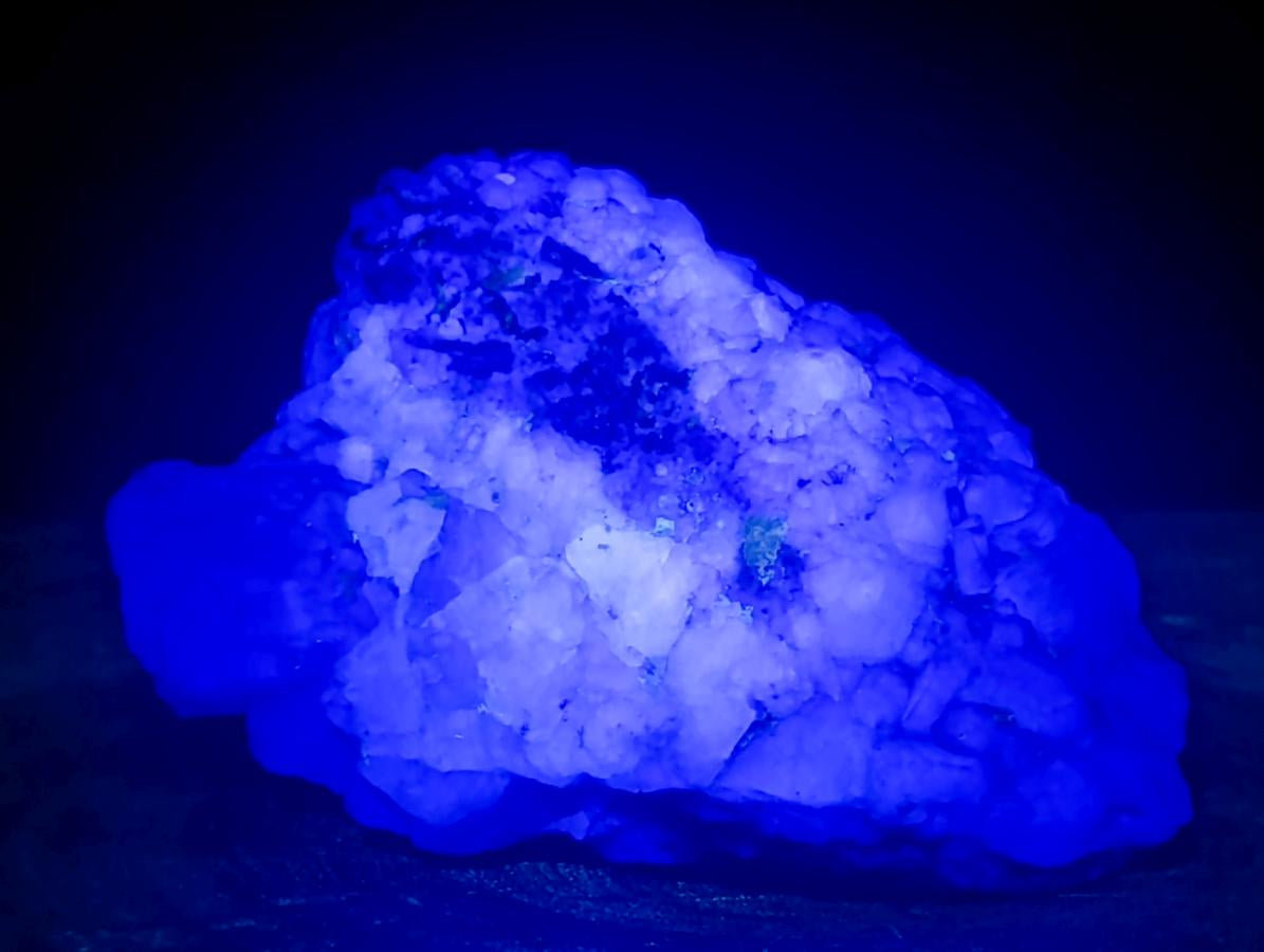 Natural Dark Green and Purple Cubic Fluorite Specimens x 2 From Okorusu Mine, Namibia - Toprock Gemstones and Minerals 
