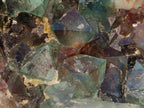 Natural Dark Green and Purple Cubic Fluorite Specimens x 2 From Okorusu Mine, Namibia - Toprock Gemstones and Minerals 