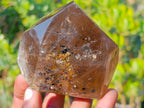 Polished Dark Smokey Quartz Crystals x 2 From Madagascar - Toprock Gemstones and Minerals 