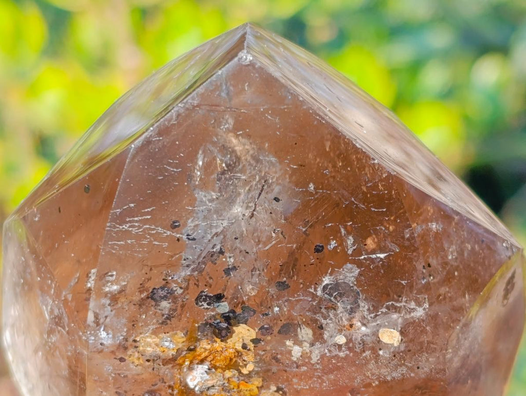 Polished Dark Smokey Quartz Crystals x 2 From Madagascar - Toprock Gemstones and Minerals 
