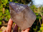Polished Dark Smokey Quartz Crystals x 2 From Madagascar - Toprock Gemstones and Minerals 