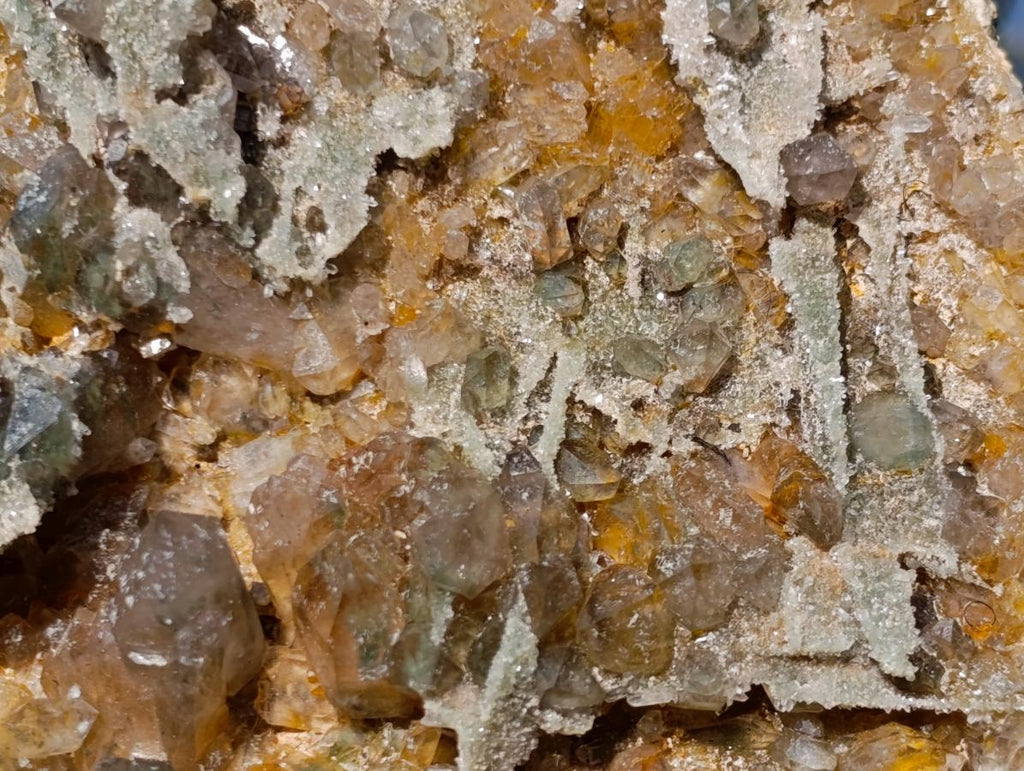 Natural XL Chlorite Quartz Flat Crystalline Plate Specimen with Hematoid x 1 From Orange River, South Africa - Toprock Gemstones and Minerals 