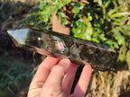 Polished Labradorite Standing Display Crystals x 2 From Madagascar - Toprock Gemstones and Minerals 