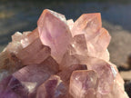 Natural Jacaranda Amethyst Crystal Clusters x 2 From Mumbwa, Zambia - Toprock Gemstones and Minerals 