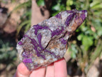 Natural Metallic Cobbed Purpurite Specimens x 6 From Erongo, Namibia - Toprock Gemstones and Minerals 
