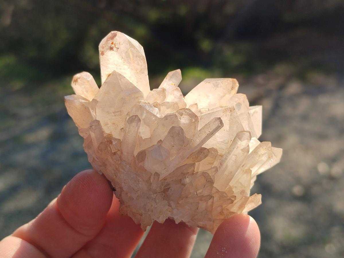 Natural Malagasy Quartz Clusters x 12 From Madagascar - Toprock Gemstones and Minerals 