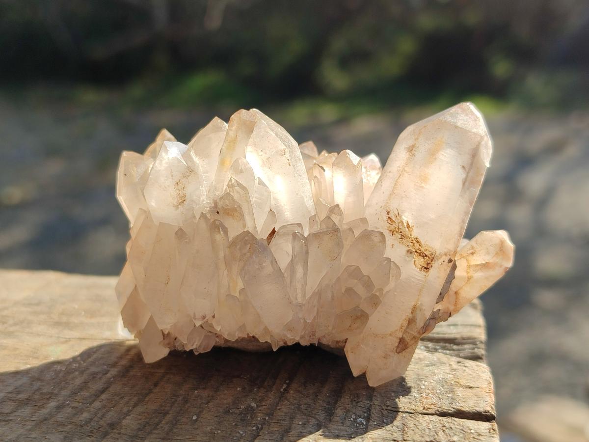 Natural Malagasy Quartz Clusters x 12 From Madagascar - Toprock Gemstones and Minerals 
