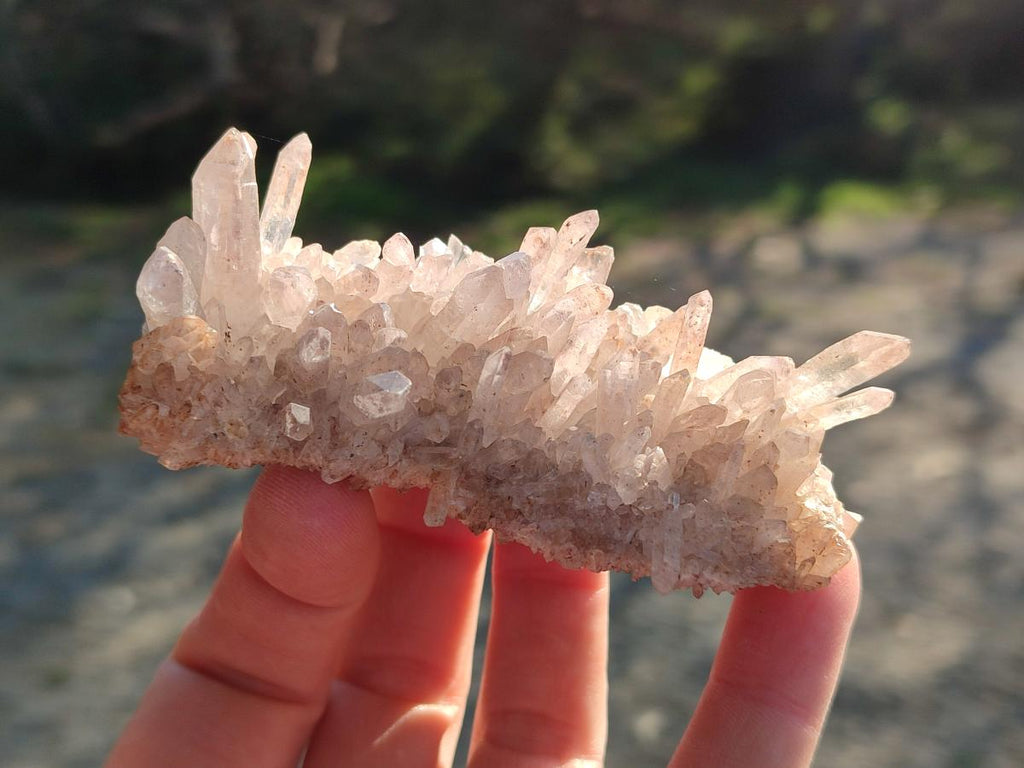 Natural Malagasy Quartz Clusters x 12 From Madagascar - Toprock Gemstones and Minerals 