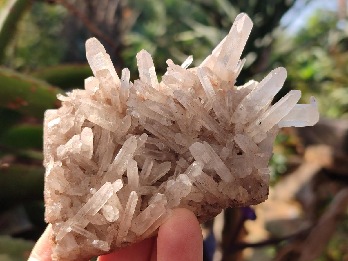 Natural Malagasy Quartz Clusters x 12 From Madagascar - Toprock Gemstones and Minerals 