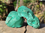 Natural Botryoidal Malachite Specimens x 12 From Congo - Toprock Gemstones and Minerals 