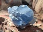 Natural Mini Blue Celestite Specimens x 48 From Sakoany, Madagascar - Toprock Gemstones and Minerals 
